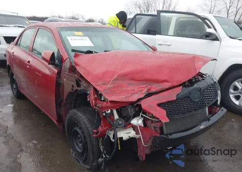 2010 Toyota Corolla Le из США, поврежденный, VIN 2T1BU4EE6AC283939